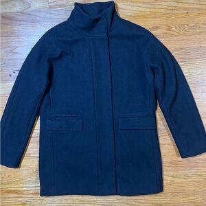 J. Crew Women's Black Pea Coat Size 10